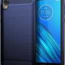 Case for Moto E6 Case, for Motorola E6 XT2005DL Case Slim Soft TPU Case Shock-Absorption Protective Shockproof Phone Cover for Motorola Moto E6 Navy Blue