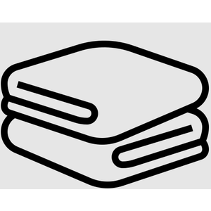 Bath Towel Set of 2, Dark Green