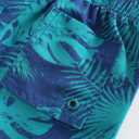 HowJoJo Boys Short Sleeve Rash Guard Shirts Swim Shirt UPF 50+ (11-12 Years, Leaf 05)