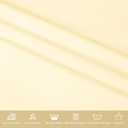 10 Pack Polyester Tablecloth 60 x 102 Inch Beige Polyester Table Cloth for 6 Foot Rectangle Tables, Stain and Wrinkle Resistant Washable Table Cover for Kitchen Wedding Banquet Restaurant Party