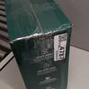 Calmbee 9 in 1 Bamboo Storage Bag Organizer for Kitchen Drawer  Plastic Wrap Dispenser with Cutter & Foil Organizer, Wooden Baggie Organizer for Sandwich, Snack, Gallon, Quart Sizes, Grey