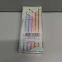 2 x Hapikalor Gel Pens, 6 Pcs 0.5mm Quick Dry Black Ink Pens Fine Point Smooth Writing Pens, Cute Gifts for Women Stocking Stuffers for Teen Girls (1 Count (Pack of 6), Multicolor)