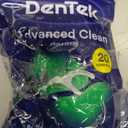 DenTek Floss Picks, Advanced Clean, Plaque Remover, 20 Count, Pack of 6