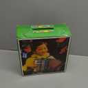 Accordion, 17 Keys Piano Accordion for Kids Students 8 Bass with Straps for Beginners Student Educational Musical Instrument (Black)