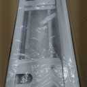 Window AC Support Bracket, No Drill, Heavy Duty Holds Up to 350LBS | Adjustable Air Conditioner Mount for Single & Double Hung Windows, Universal Units for 5000-24000 BTU Qick Install, White