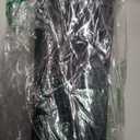 ALYER Hanging Semi Round Storage Mesh Bag,Collapsible Laundry Hamper Basket with Durable Hanger (Black)