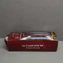 Minetom Icicle Lights Outdoor with Clips, 20ft 100 LED 20 Tubes Twinkling White Christmas String Lights, Connectable Waterproof Hanging Icicle String Light Plug in for Eave Holiday Outdoor