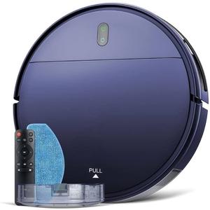 Robot Vacuum and Mop Combo, WiFi/App/Alexa, Robotic Vacuum Cleaner with Schedule, 2 in 1 Mopping Robot Vacuum with Watertank and Dustbin, Self-Charging, Slim, Ideal for Hard Floor, Pet Hair, Carpet