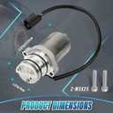 699-011 Coupling Oil Pump Fit for Audi A3 Quattro Q3/RS Q3/TT/TT Quattro 2009-2013, Fit for Volkswagen CC/Golf R/Passat CC/OE 0AY598549A