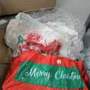 Christmas Inflatables Decorations Outdoor, 6FT Inflatable Xmas Snow Globe with Built-in Rotating Lights, Lighted Blow Up Santa & Penguin in Snowing Globe for Holiday Winter Lawn Yard Garden