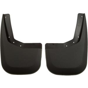 Husky Liners - Rear Mud Guards | 2007-2013 GMC Sierra 1500, 2007-2014 GMC Sierra 2500/3500, Rear Set - Black, 2 Pc. | 57801