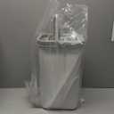 JOYMOOP Mop and Bucket with Wringer Set, Hands Free Flat Floor Mop and Bucket, with 3 Washable Microfiber Pads, Wet and Dry Use, Floor Cleaning System