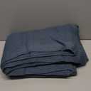 CozeCube Blue Throw Blanket for Couch, Soft Cozy Cable Knit Throw for Bed Sofa Living Room, Lightweight Warm Decorative Farmhouse Christmas Blanket, 60"x80", Dusty Blue