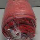 OLANLY Bathroom Rugs 36x24, Extra Soft Absorbent Chenille Bath Rugs, Rubber Backing Quick Dry, Machine Washable Bath Mats for Bathroom Floor, Tub and Shower, Home Decor Accessories, Red