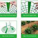 Iceyyyy 6 Pack Strawberry Plant Stand Supports-Strawberry Plant Support Stand Rack with 4 Support Feets-Growing Frame Holder Cage to Keep Berries Clean and Prevent Rot(6 Pack)