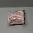 Womens Strapless Mini Dress Sexy Short Bodycon Off Shoulder Stretchy 3D Floral Appliques Tube Top Cocktail Party Dress (Medium, Pink Flower)