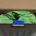 Y-STOP Kids Pod Swing Seat, Hanging Hammock Chair with Inflatable Pillow, Sensory Swing Chair with Pocket for Indoor and Outdoor(Green)