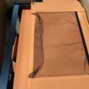 Extra Wide Bleacher Seat w/ Back & Cushion, Stadium Seat w/ Support -Orange