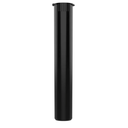 116mm CR Plastic Packaging Pop Top Tubes - Child Resistant Travel Holder Vial Containers - 500 qty (Black)