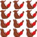 Lawei 12Pcs Bird Water Whistles, Purple Clay Pottery Waterfowl Whistle with Hanging Rope, Bird Call Warblers Whistles Toys Musical Instrument for Birthday Party Favors, Kids Early Learning Educational
