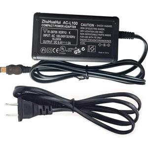 AC-L100 Power Supply Adapter Compatible with Sony HandyCam DCR-TRV18 TRV460 TRV520 DCR-TRV250 DCR-TRV260 TRV330 TRV27 TRV840 TRV103 TRV130 TRV150,CCD-TRV328 TRV128 TRV108 TRV308,DCR-PC110,HXR-NX100