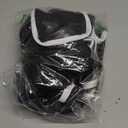 Blooming Jelly Womens One Piece Swimsuit Sporty Tummy Control Bathing Suit Ribbed Slimming Cute Flattering High Cut Swimwear (Medium, Black)