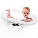 Ellie Digital Baby Scales, Multi-Function Scale for Infant, Toddler & Pet, LED Display Weighing Scale for Newborns, Cats & Dogs, Large Capacity for Family Weight Tracking at Home