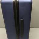 LEVEL8 Hard Shell 20 Inch Carry on Luggage Airline Approved, Polycarbonate, Blue
