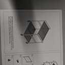 YBING Computer Tower Stand White PC Tower Stand 2 Tier CPU Holder with Wheels Metal Mobile Computer Tower Cart Rolling PC Cart Floor for Fax Home Office, White