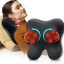 Neck Massager,Gifts for Women Men Mom Dad - Shiatsu Neck and Back Massager with Heat,Birthday Gifts for Women Mom Men Dad Her Him