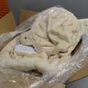 Heybly Cat Tree, 39.4 Inches Tower Condo with Scratching Post, Cat Tower for Indoor Cats, Fully Wrapped Sisal Pole, Soft Platform, 2 Baskets and Dangling Toy, Beige HCT006SM