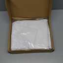 Amazon Basics Lightweight Super Soft Breathable Wrinkle-Resistant Microfiber 4-Piece Bed Sheet Set with 14-Inch Deep Pockets, Queen, Bright White, Solid