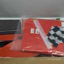 4+10Pcs Racing Car Party Boxes, Race Car Themed Birthday Party Decorations, 4 Racing Party Boxes and 10 Racing Style Checkered Flags for Cars Party Decorations(11.8 x 11.8 x 11.8in)