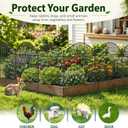 No Dig Garden Fence Panels, Dog Fence Outdoor for Yard, 12 Pack