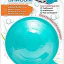 StopShroom STBLU232 Universal Stopper Plug Cover for Bathtub, Bathroom and Kitchen Drains, Aqua