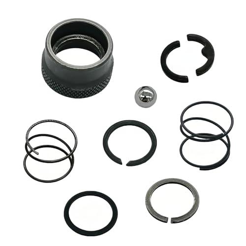 N864734 NA202231 N921819 Collar Spring Steel Ball Impact Driver Kit fits to Dewalt DCF850B DCF850 DCF845N DCF850N Atomic Cordless Impact Driver Replacement Assembly