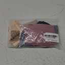 Angelhood 5 Pack Maternity Underwear Seamless, Pregnancy Postpartum Panties Wave Edge No Show Bikini Under Bump (Medium)