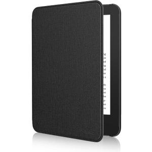 MoKo Case Fits 6" All-New Kindle (11th Generation-2024/2022 Release), Lightweight Shell Cover with Auto Wake/Sleep for Kindle 2024/2022 11th Gen e-Reader, Denim Black