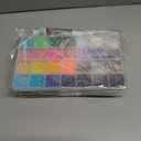 3 x 28000 Pcs/Box Nail Art Rhinestones,28 Colors 3mm Flat-Bottomed Round Nail Rhinestones Glitter Crystal Gem Rhinestone,DIY Decoration Accessories