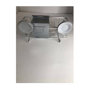 Made by Design Rustproof Shower/tub Double Suction Basket Aluminum 10" X 5" B231