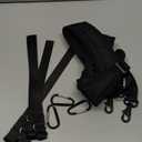 XTACER Multi-Purpose Adjustable Backpack Straps, Padded Shoulder Strap Replacement with Heavy Metal Hooks (Black)