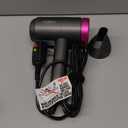 CONFU Ionic Blow Dryer 1600W, Portable Lightweight Fast Drying Negative Ion Hairdryer Blowdryer, 3 Heat Settings & Infinity Speed, with Diffuser and Concentrator Nozzle for Home & Travel (Grey)