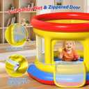 JOSEN Inflatable Bounce House for Toddlers 1-3, Kids Ball Pit & Trampoline, Indoor Outdoor, Extra Large