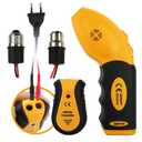 allsun AC 100-120V Circuit Finder Non-Contact Voltage Sensor Auto-Sensing Receiver Transmitter Locates AC Circuits Fuses