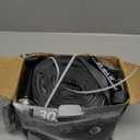 Garden Hose 100ft, Made of TPU(Not PVC), Ultra-Light & Flexible Water Hose, Non-Shrinking, Easy to Store, Drinking Water Safe Material, All-weather, Black&Gray