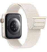 9 PACK BBAMEN Soft Nylon Sport Bands Compatible for Apple Watch Band 38mm 40mm 41mm  Women Men, Adjustable Stretchy Strap for iWatch Ultra 2/Ultra SE Series 10 9 8 7 6 5 4 3 2 1