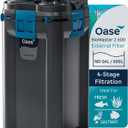 OASE BioMaster 2 600 Canister Filter for Aquariums – External Aquarium Filter with EasyClean Pre-Filter – Quiet Performance – Freshwater & Saltwater, Up to 160 Gallons