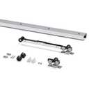 EaseLife 4FT/48in Sliding Pocket Door Hardware Kit Soft Close Mechanism, Aluminum Box Rail Kit,Slide Smoothly Quietly,Easy Install,No Door (44.5" Track Kit for 23"~24" Wide Single Door)