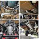 3 Inch Universal T304 Stainless Steel Exhaust Pipe Tubing Kit 16 Gauge Custom Straight U Bend 45 & 90 Degree Mandrel 8PCS