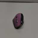 memzuoix Ergonomic Mouse Wireless,2.4G Optical Cordless Mice with 800/1200/1600 DPI,Vertical Computer Wireless Mouse for Laptop, Mac,PC,Desktop (for Right Hand, Large),Purple Mouse